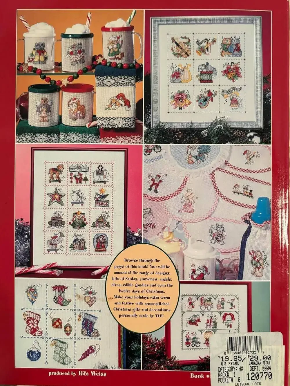 365 Quick Cross Stitch Christmas Designs by Kooler Design Studio Book